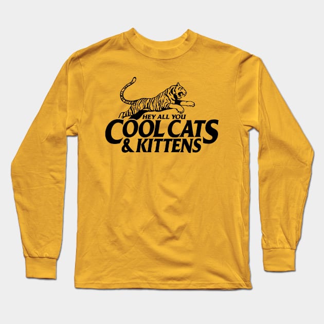 Cool Cats & Kittens Long Sleeve T-Shirt by Fur2Dance
